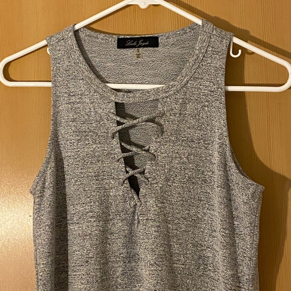 Tie front tank from stitch fix